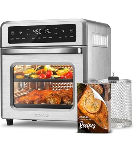 Amazon.com: COSORI Air Fryer Toaster Oven Combo, 10 Qt Family Size
